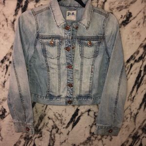 Teenage size jean jacket